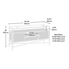 Deleon TV Stand for TVs up to 55" Provides you with Additional Space for Storage and Display