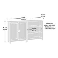 57.79'' Console Table Ideal for Clearing up Clutter in your Entryway or Holding your Flatscreen in the Living Room