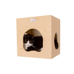 12" Cat Tree Removable and Washable Mat for Extra Comfort. The Wall-Mounted Cat Lounging Set Creates A Meandering Climbing Experience