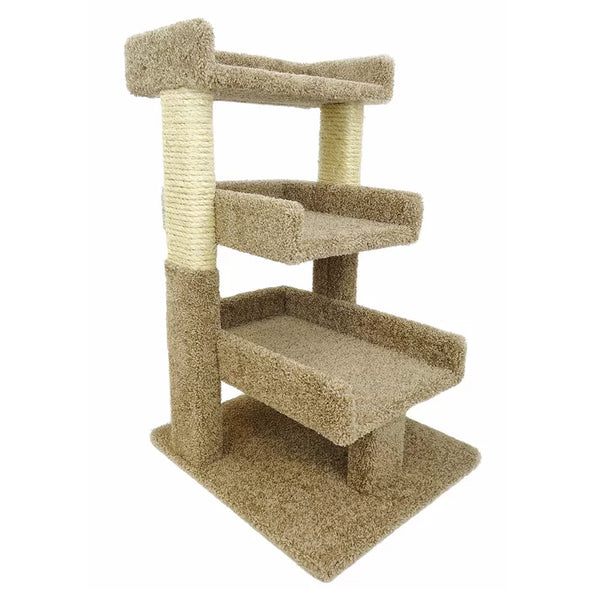 Brown 32" Cat Tree Perfect Place to Play and Relax