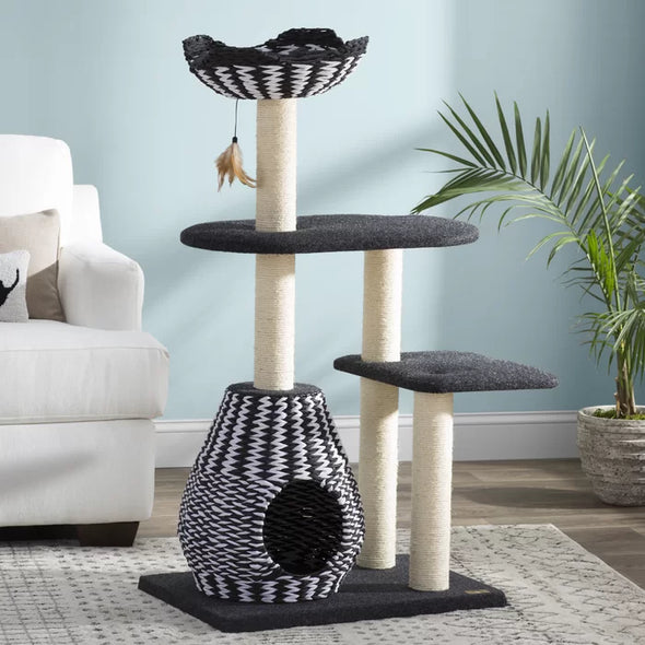 49" Dexter Cat Tree Perfect Space to Play Sleep for your Cat