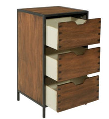 3-drawer Storage Cabinet Make A Space for Storage and Organization with this Charming Three-Drawer Storage Cabinet