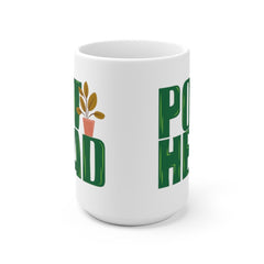 Pot Head Terra-cotta Flower Pot Mug