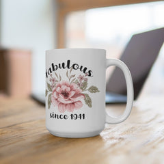 80th Birthday Ideas, 80 Year Old Woman, 80 Year Old Gifts for Women, 80th Birthday Gifts for Her, Fabulous Since 1941 Mug, 80 Yr Old Women