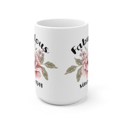 80th Birthday Ideas, 80 Year Old Woman, 80 Year Old Gifts for Women, 80th Birthday Gifts for Her, Fabulous Since 1941 Mug, 80 Yr Old Women