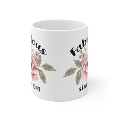 80th Birthday Ideas, 80 Year Old Woman, 80 Year Old Gifts for Women, 80th Birthday Gifts for Her, Fabulous Since 1941 Mug, 80 Yr Old Women