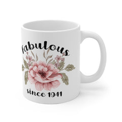 80th Birthday Ideas, 80 Year Old Woman, 80 Year Old Gifts for Women, 80th Birthday Gifts for Her, Fabulous Since 1941 Mug, 80 Yr Old Women