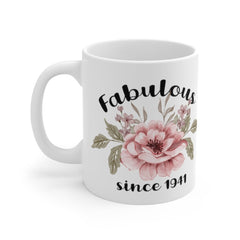 80th Birthday Ideas, 80 Year Old Woman, 80 Year Old Gifts for Women, 80th Birthday Gifts for Her, Fabulous Since 1941 Mug, 80 Yr Old Women