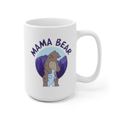 Mama Bear mug, Mama Bear, Mammy mug, Gift for Mum, Baby shower gift, Baby Shower, Baby shower gifts, Mothers day White Ceramic Mug