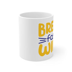 Breakfast Wine Coffee Mug - Funny mug, Custom mug, Mug Gift, Caffeine, Best Friend gift, Stocking stuffer, Birthday,  Mug 11oz