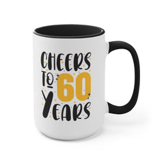 Cheers to 60 years wine tumbler 60th birthday gifts for friend - smooth printed design