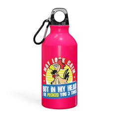 Oregon Sport Bottle Funny Sayings - Coworker Gift - I May Look Calm - Smooth Printed Design - Dishwasher Safe