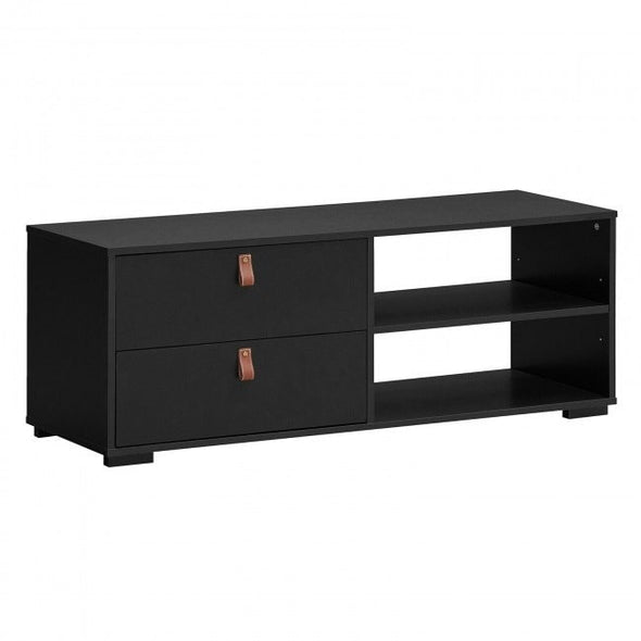 Entertainment Media TV Stand with Drawers This stylish TV stand will add plenty of storage Made of premium engineered wood, our TV stand is