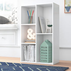 5 Shelf Bookcases Organize Your Collection of Art Books or Start your Own Mini Library Shelves That Offer Plenty of Space