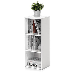 White Cube Bookcase Organize your Favorite Leather-Bound Tomes or Give your Little One a Place to Create a Mini Library