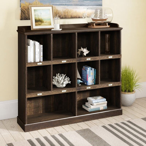 Bookcase Perfect for Staging Framed Family Photos, Keeping Baskets Filled with Accessories, and Putting your Potted Plants on Display