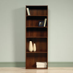 Brook Cherry Standard Bookcase Five Spacious Shelves, this Bookcase Provides Ample Space To Arrange Any Display