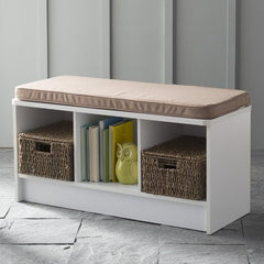 ClosetMaid® 3-Cube Entryway Storage Bench, Espresso