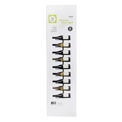 Align Wall Mounted Wine Bottle Rack in Black