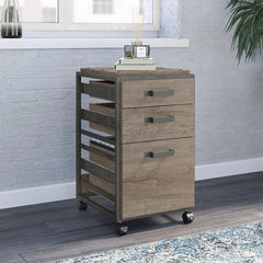 3-Drawer Vertical Filing Cabinet  Edgerton 3-Drawer Vertical Filing Cabinet filing cabinet offers the appeal of industrial design