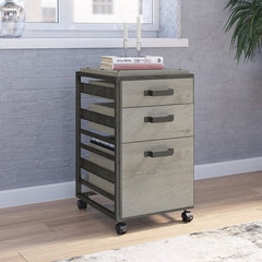 3-Drawer Vertical Filing Cabinet  Edgerton 3-Drawer Vertical Filing Cabinet filing cabinet offers the appeal of industrial design