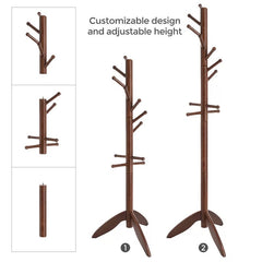 Artur Coat Rack You can have a home that is very organized with this freestanding coat rack, you can stop tossing your belongings on the