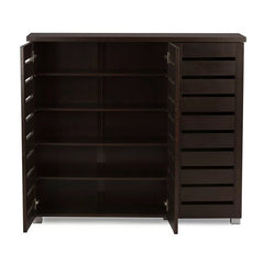 Ostrowski 20 Pair Shoe Storage Cabinet