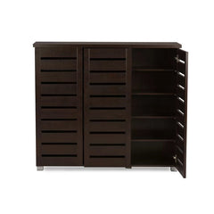 Ostrowski 20 Pair Shoe Storage Cabinet