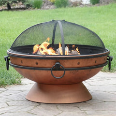 Hurst Steel Wood Burning Fire Pit Fire Pit is the perfect addition to your backyard, patio, cabin, campground or vacation home