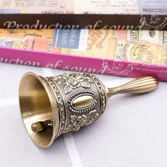 DomeStar Hand Bell Call Bell Brass Wedding Bells