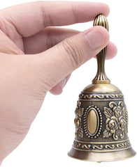 DomeStar Hand Bell Call Bell Brass Wedding Bells