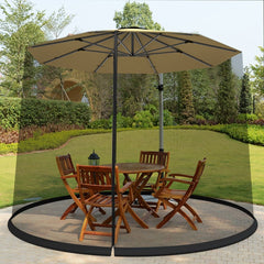 9' to 10' Outdoor Umbrella Table Screen Mosquito Bug Insect Net Enjoy Outdoor Entertaining Without Pesky Mosquitoes