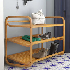 3 Tier 12 Pair Shoe Rack Perfect for Helping Organize any Entryway, This Shoe Rack Features Three Tiers of Shelving Organizing