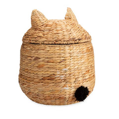 Cat Shaped Storage Basket Perfect for Anything From Towels to Toys and is a Delight to Look Even Empty