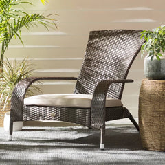 Mitchem Adirondack Patio Chair with Cushions