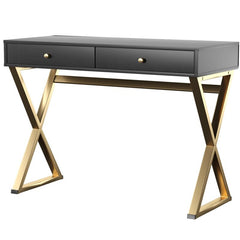 Dayne Desk For Storage, Two Drawers on Metal Glides. Storage for Pens, Pencils Perfect for your Home