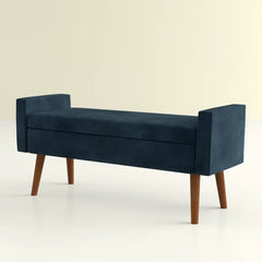 Mosier Upholstered Flip top Storage Bench