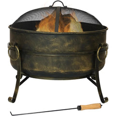 Flanigan Steel Wood Burning Fire Pit