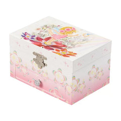 Girl's Musical Ballerina Rectangle Jewelry Box