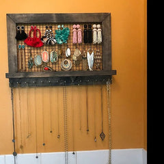 Wall Mounted Jewelry Holder