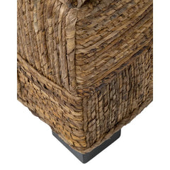 Cendejas Wicker Flip Top Storage Bench