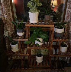 Rectangular Multi-Tiered Plant Stand Flower Shelf Has 6 Tiers, Large Enough To Place 13 Flower Pots Multifunctional Shelf