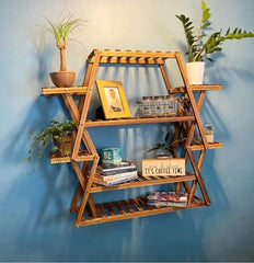 Plant Stand Multilayer Space for Displaying your Lovely Bonsai Plants will Brighten up your Indoor Living Space Multi-Tiers