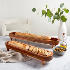 Baguette Tray Set of 2 Perfect Size Server Fit Any Occasion Baguette Tray for Wedding, Parties