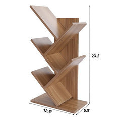 Wood Standard Bookcase Suitable For Any Places From Bedroom to Living Room, and From Office to Hallway Complete Your Home or Office Decor