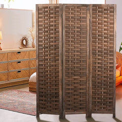 Panel Solid Wood Folding Room Divider Room Divider, Backdrop, or for Creating a Private Space Display