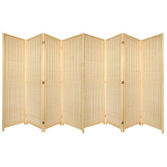 Natural Room Divider 2-way Hinges for More Flexible Stand and Position  It May Be Used to Divide a Bedroom or Define a Room