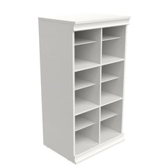 Modular Storage Shelving Twelve Divided Shelves to Maximize Storage Perfect for Space Saving