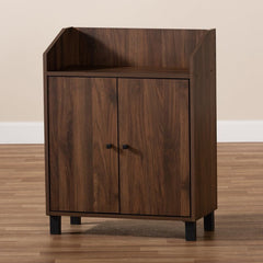 2-Door Wood Entryway 8 Pair Shoe Storage Cabinet Keep your Entryway Free of Shoe Clutter with this 2-Door Wood Entryway