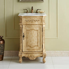 Single Bathroom Vanity Set This Elegant Tradition Beauty in a Marble-Topped Vanity Will Gracefully Adorn Any Home Or Office Bathroom